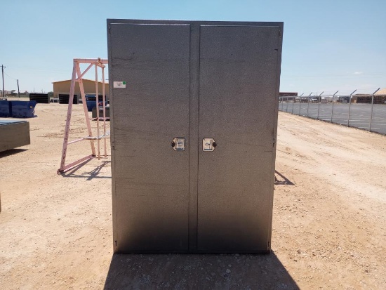 Unused 2 Door Storage Cabinet