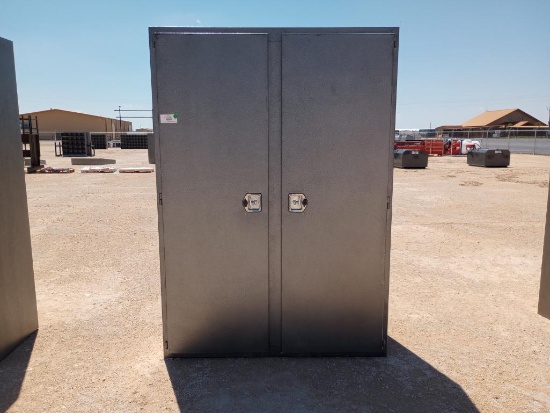 Unused 2 Door Storage Cabinet