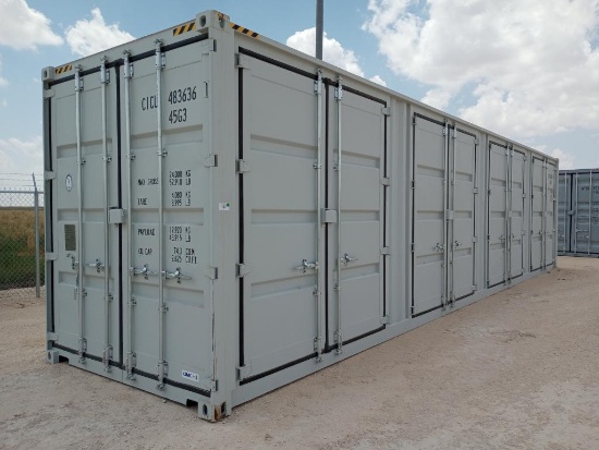 40Ft, High Cube Multi-Door Container