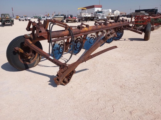 Pull Behind 6 Bottom One Way Disc Plow