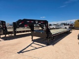 Unused 2023 MTP Trailers 40 Ft Gooseneck Trailer