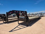 Unused 2023 MTP Trailers 40Ft Gooseneck Trailer