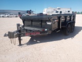 Unused 2024 ED 12Ft Dump Trailer