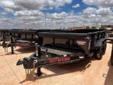 2024 ED Trailers 12Ft Dump Trailer