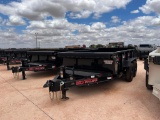 2024 ED Trailers 12Ft Dump Trailer