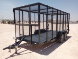 Unused 2024 Centex Trailers 16Ft Trash Trailer