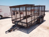16Ft x 76? Trash Trailer