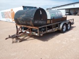 2008 Big Tex 16Ft Utility Trailer w/(2) Fuel Storage Tanks