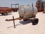 Shop Built Single Axle Fuel Tank Trailer