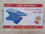 Unused Greatbear 200Lb Cast Iron Anvil