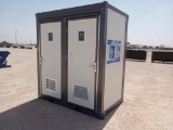Unused Bastone Portable Toilet w/ Double Close Stools