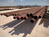 Approx (20) Joints of 4'' Plastic Lined Steel Pipe