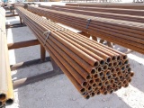 Bundle of (57) Joints 1 1/4? Steel Tubing 21Ft Long