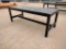 Unused Metal Shop Table