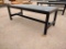 Unused Metal Shop Table