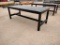 Unused Metal Shop Table