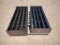 (2) 4Ft Unused Metal Bolt Bins (1) w/32 Bins (1) w/16 Bins