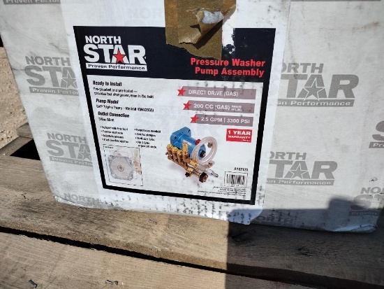Unused North Star Pressure Washer Pump Assembly