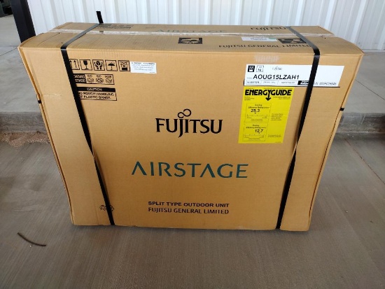 Unused Fujitsu Mini Split, Split Type Outdoor Unit