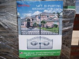 Unused Greatbear 14ft...Bi-Parting Wrought Iron Gate