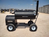 Unused Portable Smoker/Grill Combo