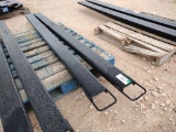 (1) Set Unused 84'' Light Duty Fork Extensions