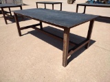 4Ft x 8Ft Metal Shop Table