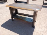Unused 30'' x 57'' Welding Table w/Shelf (5/16'' Top)