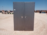 Unused 2 Door Storage Cabinet