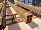 (6) pcs of 4'' Sq Tubing