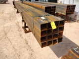 (16) pcs of 4'' Sq Tubing