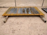 1'' Thick Steel Plate/Road Plate 73'' x 110''