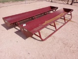 (2) 10Ft Feed Troughs