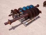 (2) Digger Derrick Auger Bits