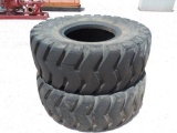(2) Loader Tires 20.5-25