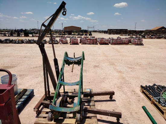 Cherry Picker Engine Hoist/Cylinder Hand Cart