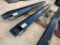 (1) Set Unused 84'' Light Duty Fork Extensions
