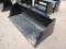 Unused 84? Skid Steer Bucket w/Single Blade