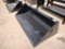 Unused 78? Skid Steer Bucket w/Single Blade