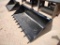 Unused 78? Skid Steer Bucket w/Teeth