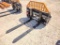 Unused Wolverine PFA-11-3300G Hydraulic Adjustable Pallet Forks (Skid Steer Attachment)