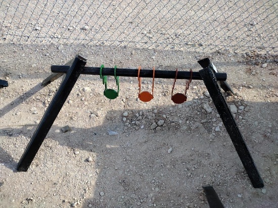 Unused 3/8 in AR500 Gong Shooting Target