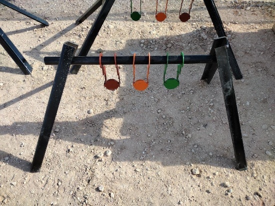 Unused 3/8 in AR500 Gong Shooting Target