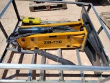 Unused Wolverine CB-11-750F Hydraulic Hammer/Breaker (Skid Steer Attachment)