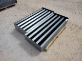 (2) 4Ft Unused Metal Bolt Bins (1) w/32 Bins (1) w/16 Bins