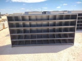 Unused 10Ft (50 Bin) Metal Bolt Bin