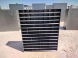 Unused (76 Bin) Metal Bolt Bin