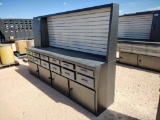 Unused 10Ft Work Bench Cabinet