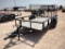 2022 Gitesa 12Ft Single Axle Utility Trailer