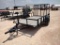 2022 Gitesa Single Axle 10Ft Utility Trailer